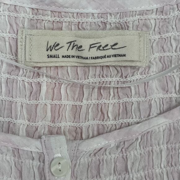 We The Free Womens Top Size Small Ombre Sleeveless Oversized Pink Coral Blend - Picture 4 of 6